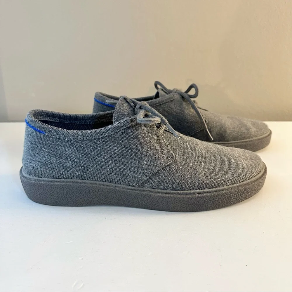 Rothy’s The Monty Mountain Gray Men’s Oxford Size 10